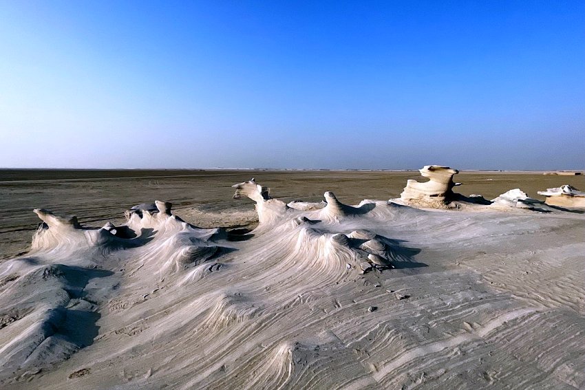 Al Wathba Salt Lake in Abu Dhabi, UAE