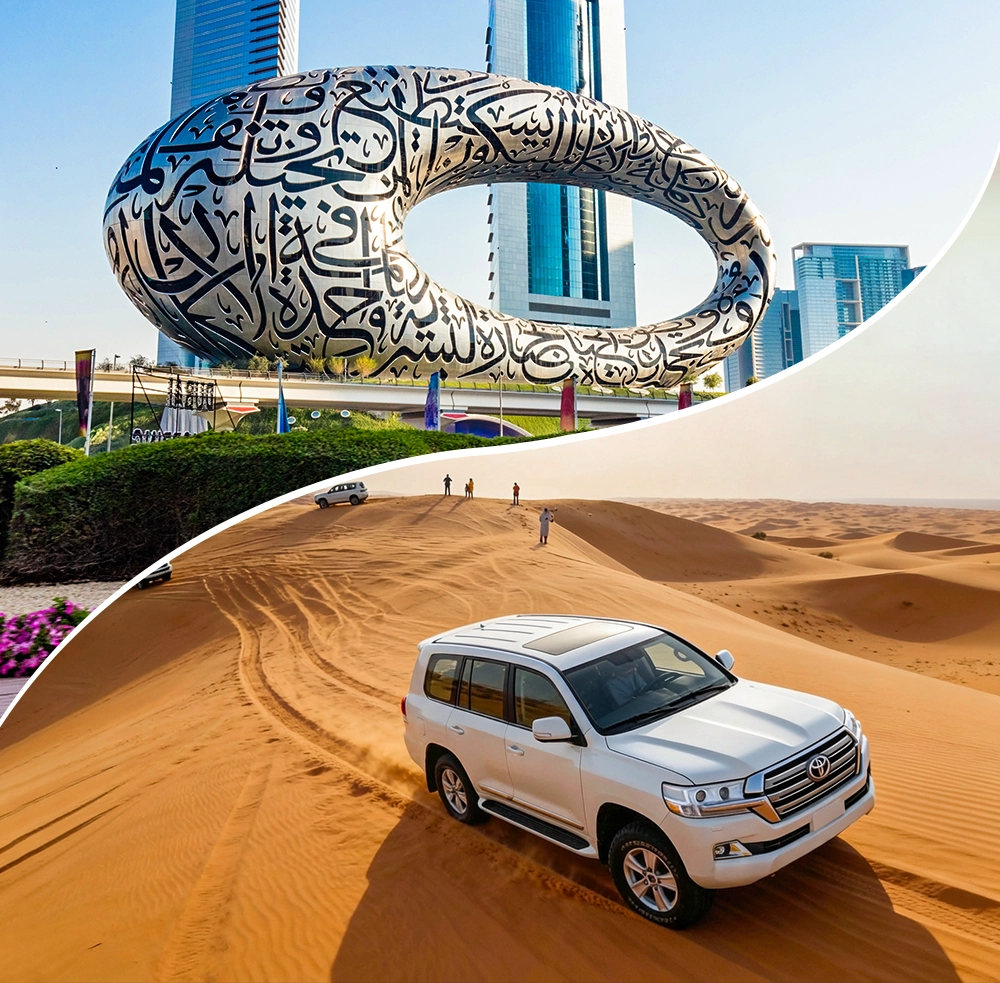 Dubai City with Desert Safari Combo Tour