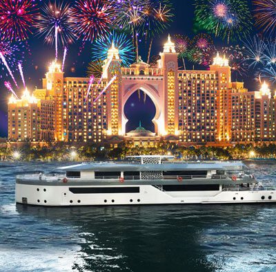 New Year Luxury Yacht Dinner Cruise Dubai