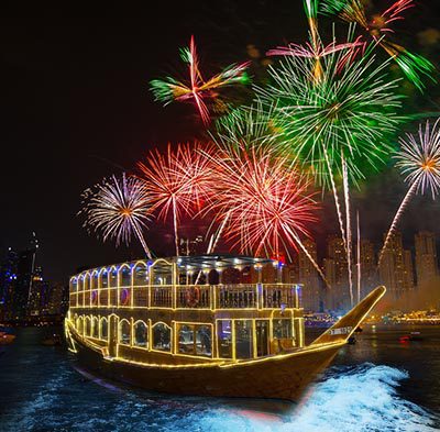 New Year Dhow Cruise Dubai Marina