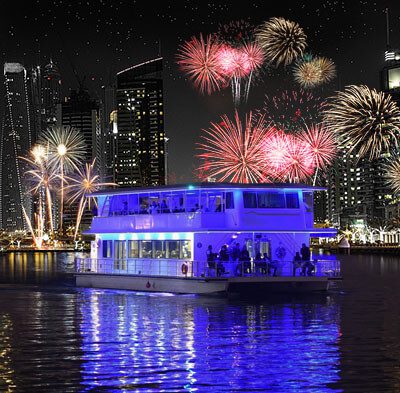 New Year Modern Catamaran Cruise Marina