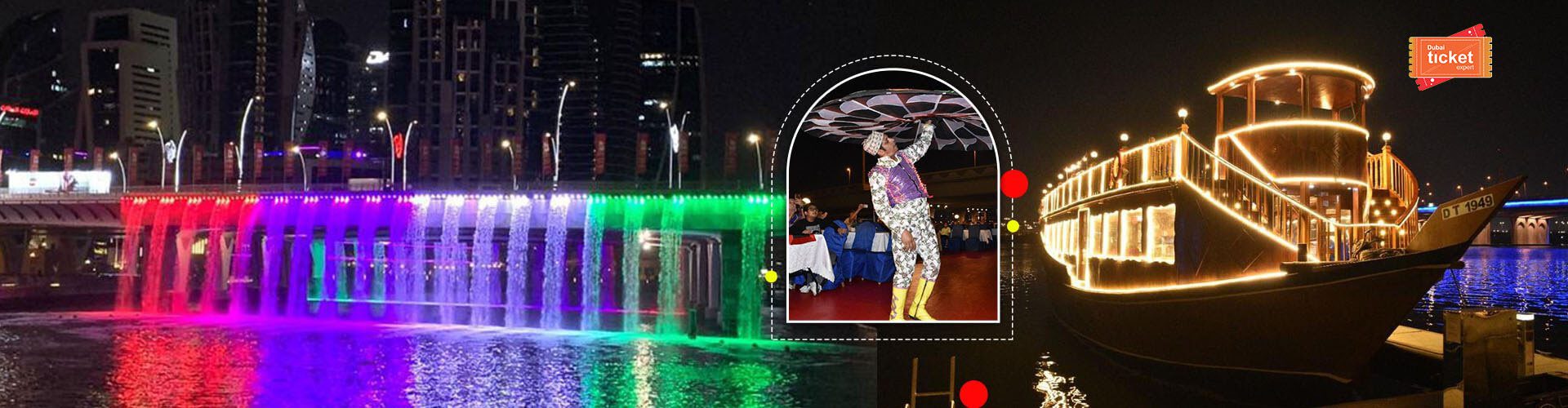 Dubai Water Canal Dinner Cruise