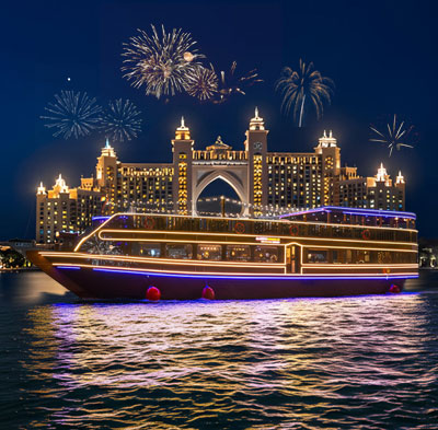 New Year Premium Dinner Cruise Dubai Marina
