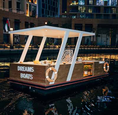 Dream Boats Floating Cafe Dubai