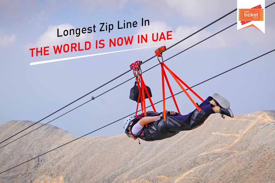 Longest Zip Line in The World is Now in UAE