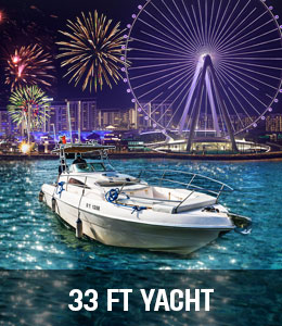 33 Ft Yacht for New Year Party