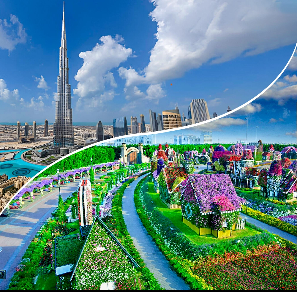 Burj Khalifa and Miracle Garden – Combo Tickets