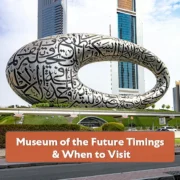 Museum of the Future Timings and When to Visit
