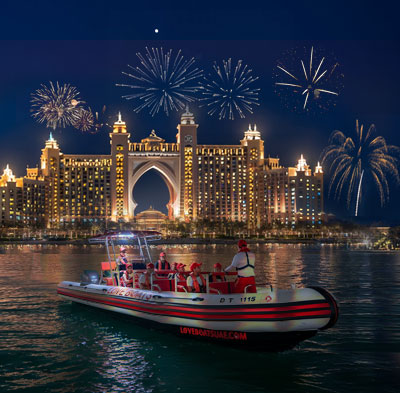 Watch New Year Fireworks from the Love Boat in Dubai