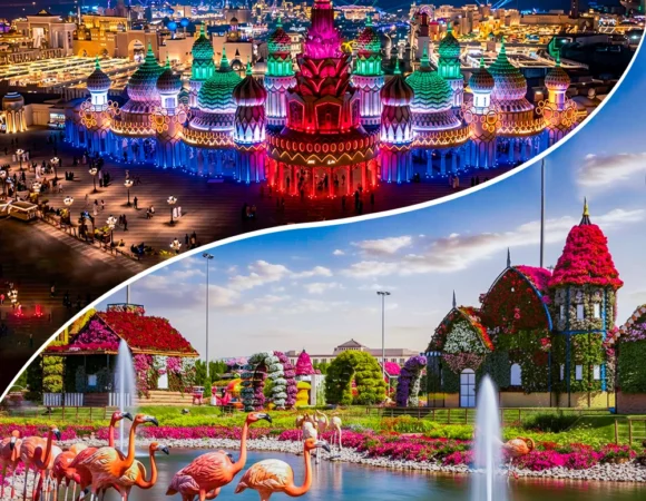 Global Village with Miracle Garden Combo Tickets