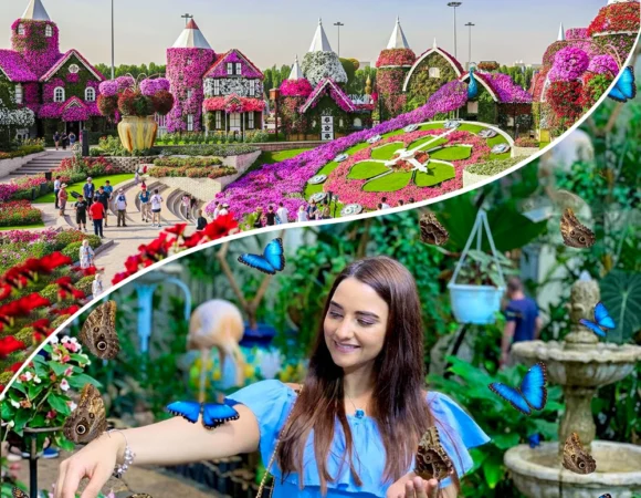 Miracle Garden and Butterfly Garden Combo Tickets