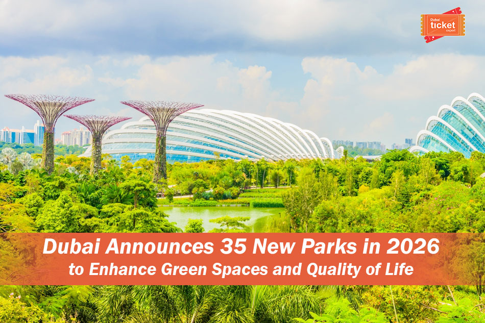 Dubai Announces 35 New Parks in 2026