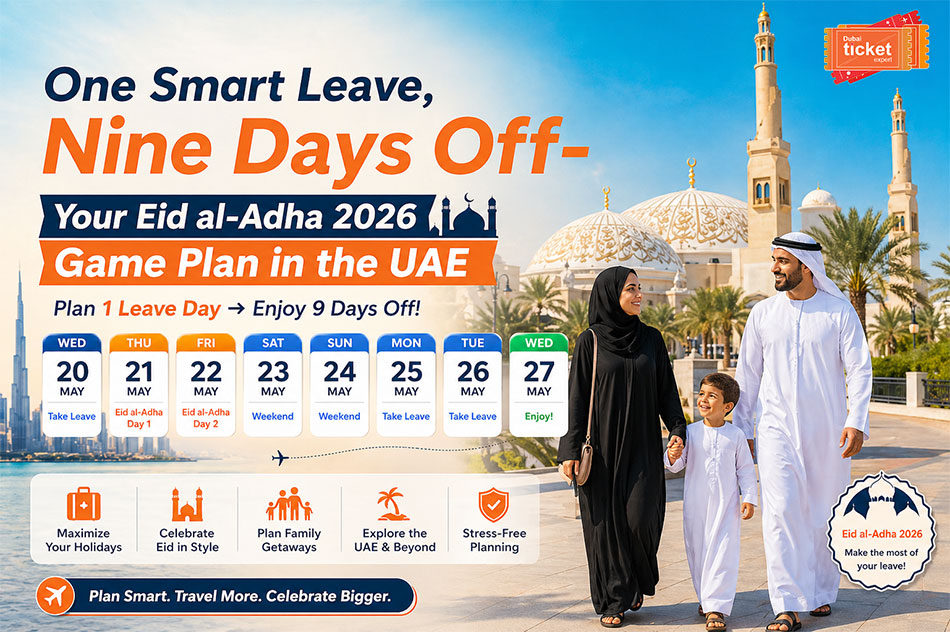 One Smart Leave, Nine Days Off in Dubai