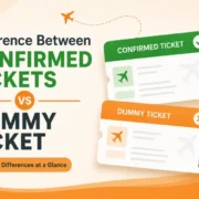 Difference between confirmed tickets and dummy tickets