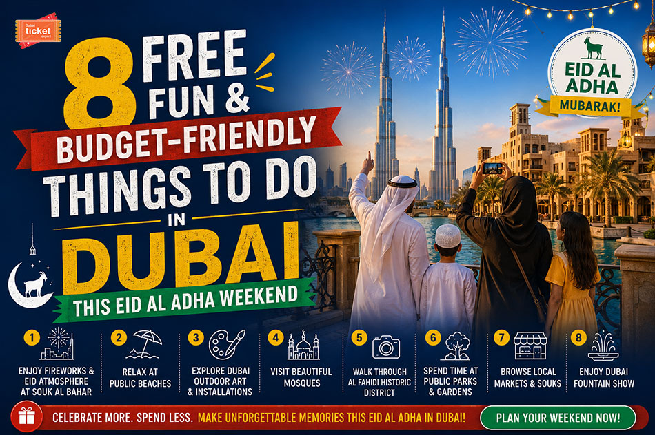 8 Free, Fun & Budget-Friendly Things to Do in Dubai This Eid Al Adha Weekend